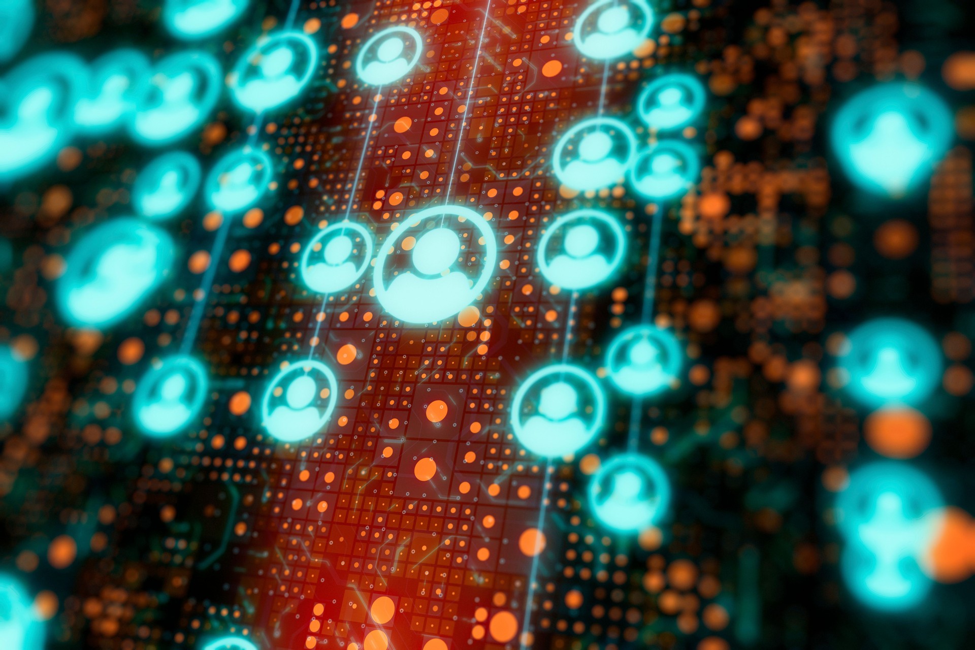 Social Network connection backgrounds